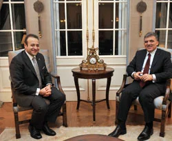 Cumhurbaşkanı Gül, Bakan Bağış'ı kabul etti