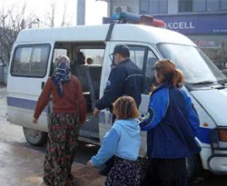 Düzce'de dilenci operasyonu