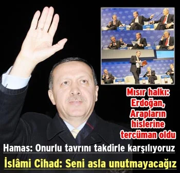 Erdoğan, İslâm dünyasının başını kaldırdı