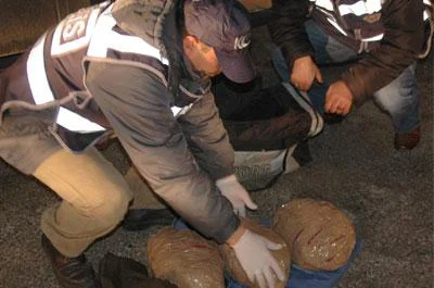Erzurum'da 145 kilo esrar ele geçirildi