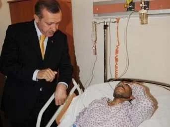 Filistinli yaralıların hali Erdoğan'ı ağlattı