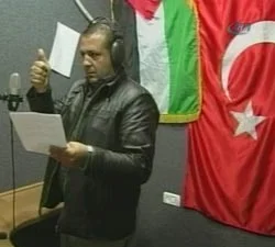 Gazze'de Erdoğan için şarkılar yapılıyor