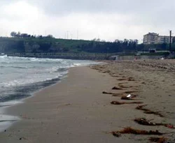 Gelibolu'da deniz suyu 10 metre çekildi