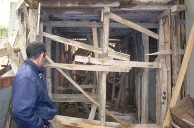 İnşaat çöktü: 3 işçi yaralı