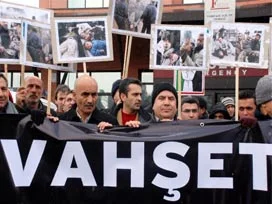 İstanbul'da İsrail protestosu