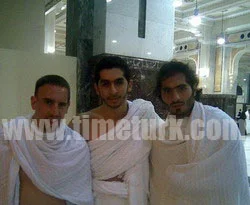 İşte Hamit ve Ribery'nin Umre görüntüleri