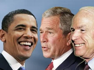 Obama, Bush ve eski ABD başkanlarıyla buluştu