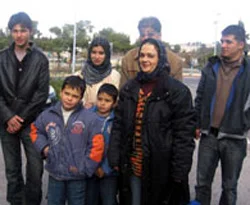 Zakkut ailesi Türkiye'ye geldi