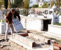 6 taksitle mezar taşı!
