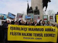 Abbas'a İstanbul?da protesto