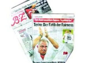 Alman gazetesi 'Türkçe' başsağlı diledi