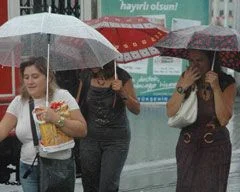Bodrum sağanak yağışa teslim