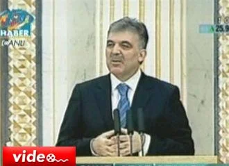 Cumhurbaşkanı Gül'den tarihi konuşma