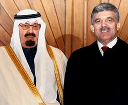 Cumhurbaşkanı Gül, Kral Abdullah'la...