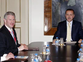 Erdoğan ABD Türkiye temsilcisiyle görüştü