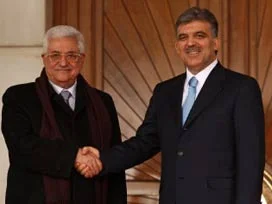 Gül, Mahmut Abbas'ı kabul etti