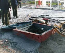 Kaçak akaryakıt tankı bulundu