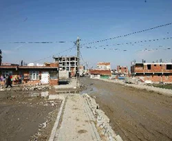 Kaçak yapılaşmaya belediye hizmeti