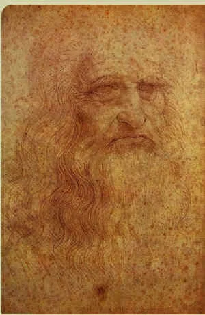 Leonardo Da Vinci kendini çizmiş