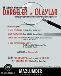 Mazlumder 28 Şubat'ta 'darbeyi' görüşecek