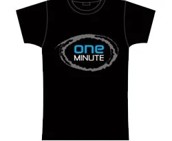 'One Minute' tişörtleri yok satıyor