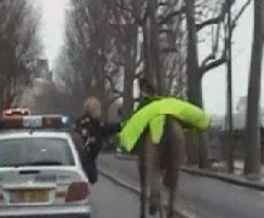 Paris sokaklarını birbirine kattı