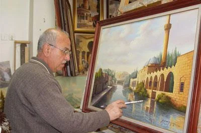 Şanlıurfa'nın ressamına atölye açıldı