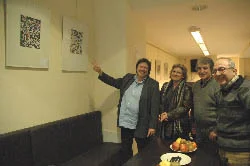 Savaş karşıtı resim sergisi