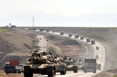 Şırnak'a tank sevkiyatı yapıldı