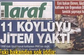 Şok iddia: 11 köylüyü Jitem yaktı