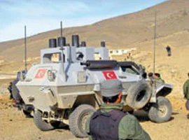 Türk ekibi saniye farkı ile kurtulmuş