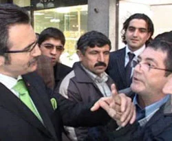 Bakan Tüzmen, sarhoşa fena kızdı