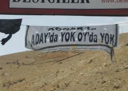 Bu beldede ne aday çıktı ne oy