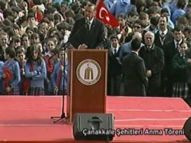 Erdoğan Çanakkale'den seslendi