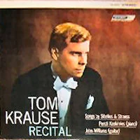 Fin'li bariton Tom Krause Türkiye'de