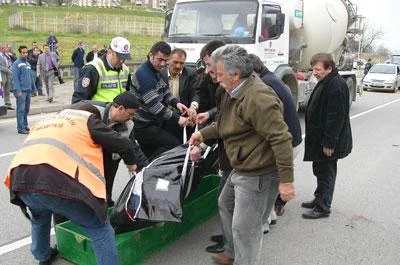 Hastaneden kaçarken öldü