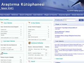 İlk online araştırma kütüphanesi: İpsos