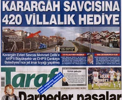 Karargah savcısına 420 villalık hediye