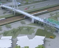 Kocaeli'nde modern üst geçitler hizmette