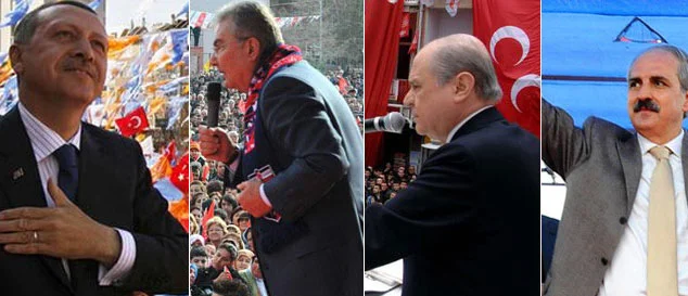 Liderlerin memleketlerinde süpriz yok