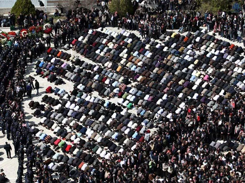 Muhsin Başkan'ı son yolculuğuna uğurladık