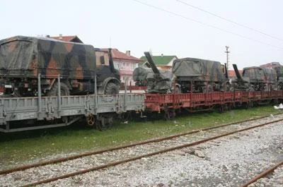 Sakarya'da askeri sevkiyat