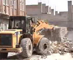 Şanlıurfa'da olaylı yıkım