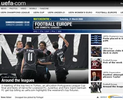 Sivas-Beşiktaş maçı UEFA manşetinde