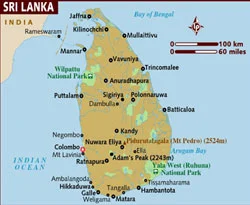Sri Lanka'nın başı protestolarla dertte