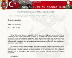 2 yıl geçti, Türkiye e-muhtırayı unutmadı
