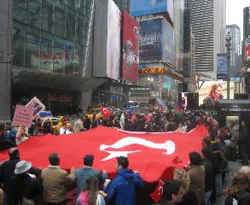 ABD'de 'Ermeni Yalanı'na tepki mitingi