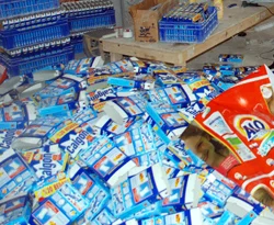 Adana'da sahte deterjan operasyonu