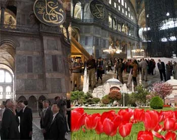 Ayasofya konuşmaları başladı