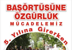 Başörtüsü Özgürlüğü için bekleniyorsunuz!
